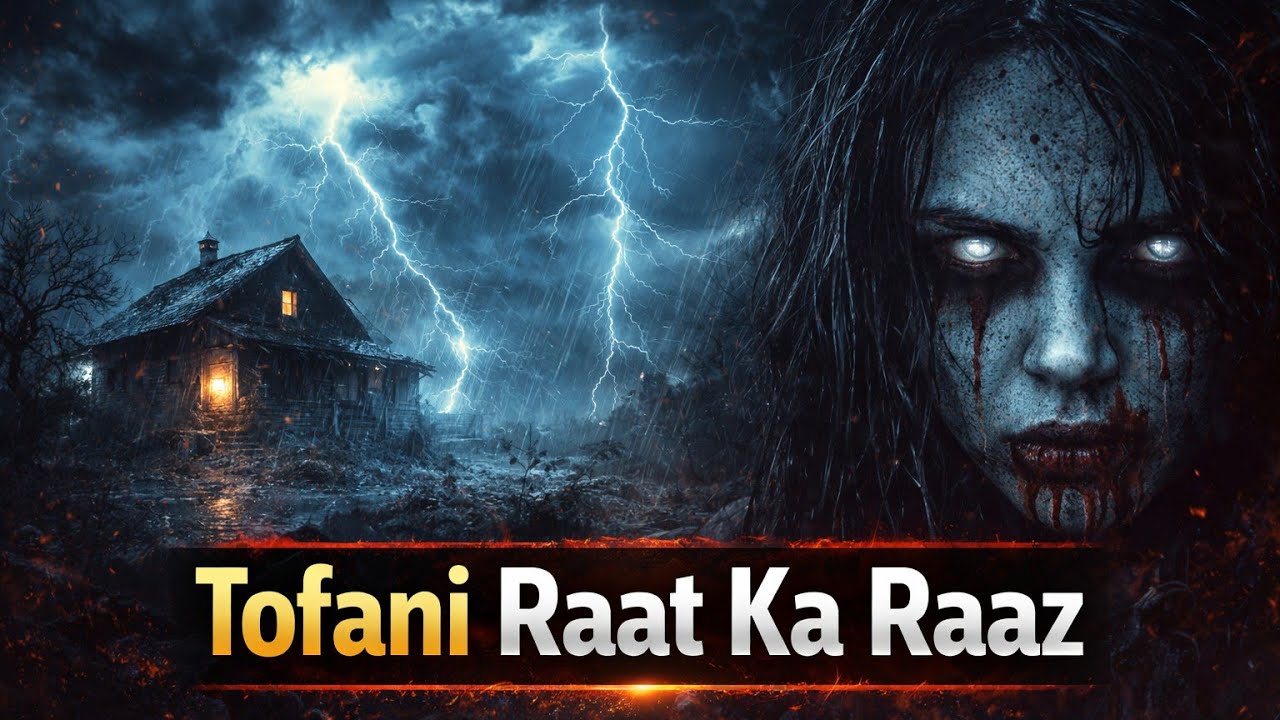 Tofani Raat Ka Raaz 😱 | Scary Horror Story Urdu | Aahat Style Horror