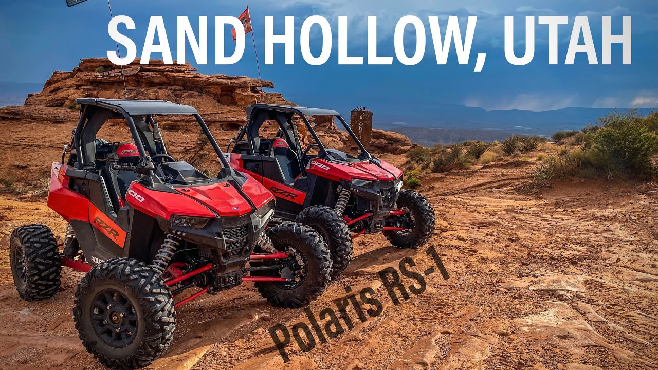 Прокат мотовездеходов в Сэнд-Холлоу | Polaris RZR RS-1 | Mad Moose Rentals. Прогулка по скалам и ...