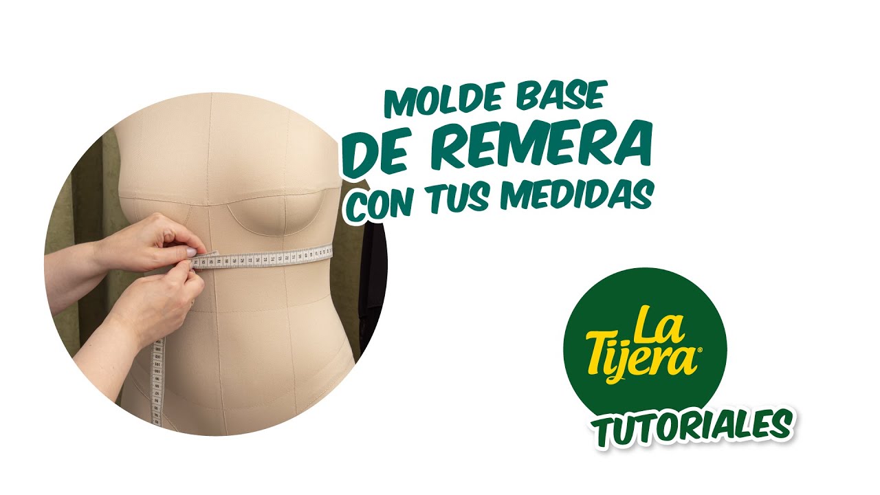 🎥 ¡Creá tu propio molde base de remera! 👕