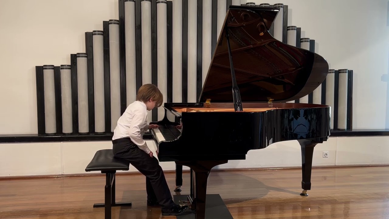 EVAN MILIANI (8y)/ GOLDEN PIANO TALENTS COMPETITION 2025 (Italy)
