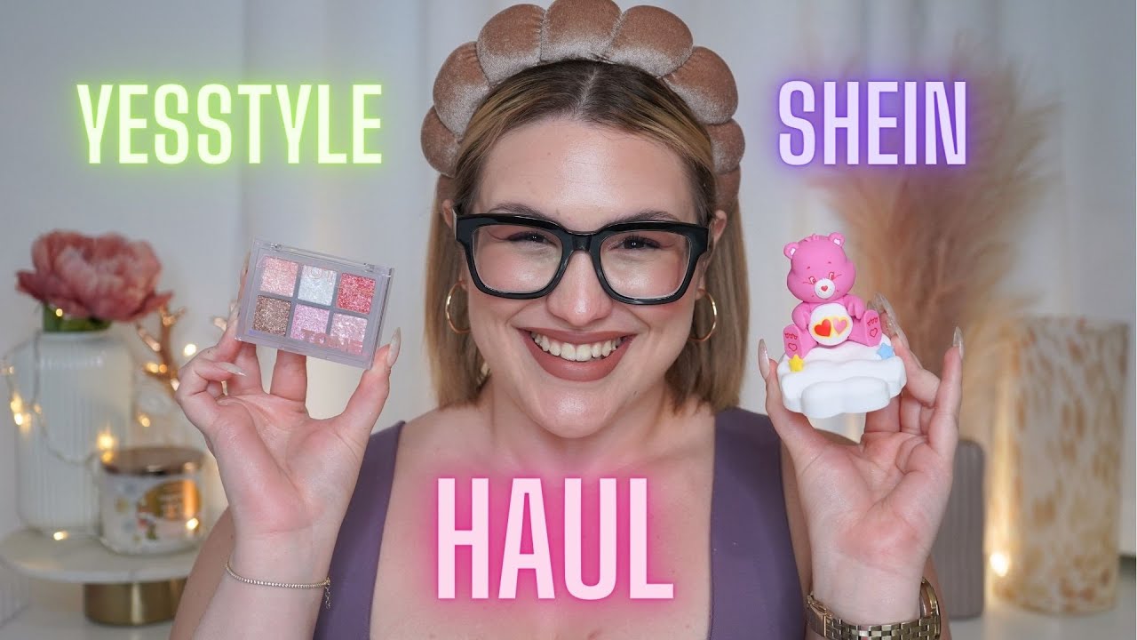 HAUL 🛍️ SHEIN + YESSTYLE | Accesorios, brochas y mucho glitter✨🙈| Lovely Amy
