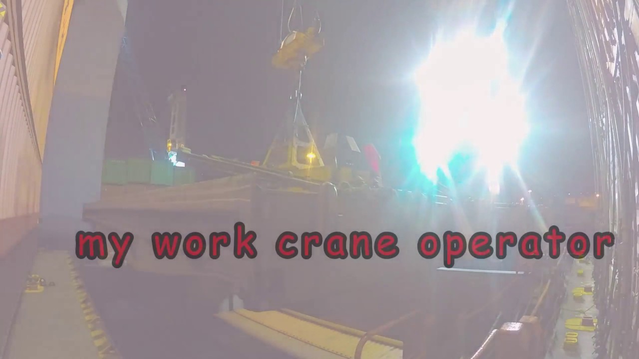 my work crane operator
