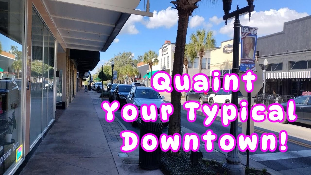 Downtown Leesburg, FL-- Restaurants, Unique Shops, Spas, Salons and More!