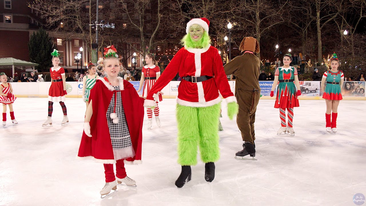 Ocean State Ice Theatre Open performs at the 2022 Providence Tree Lighting (9 of 16)
