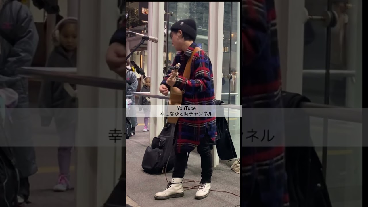 『真赤』My Hair is Bad /cover 優里 川崎路上ライブ 2020.1.12④