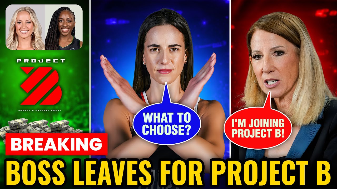 WNBA President DEFECTS to Project B &mdash; Caitlin Clark Decides League's 2026 Fate