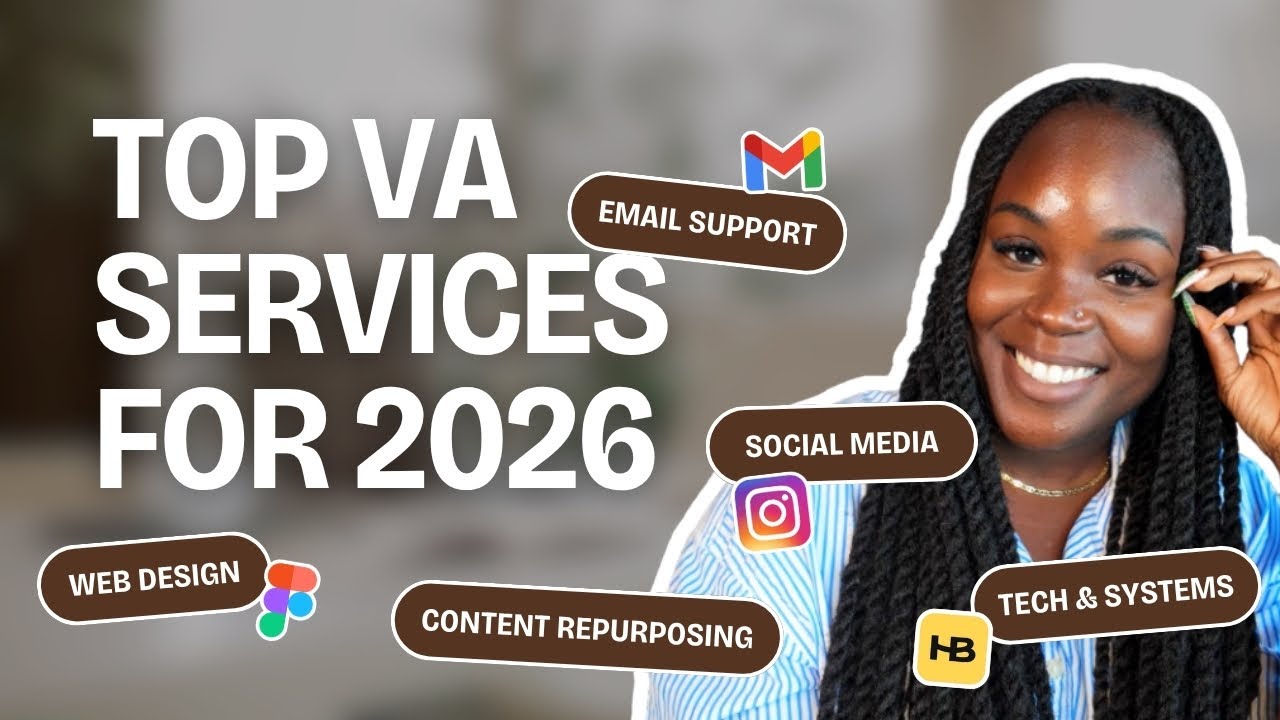 Top 5 Virtual Assistant  Services Beginners Can Offer Without Any Experience In 2026