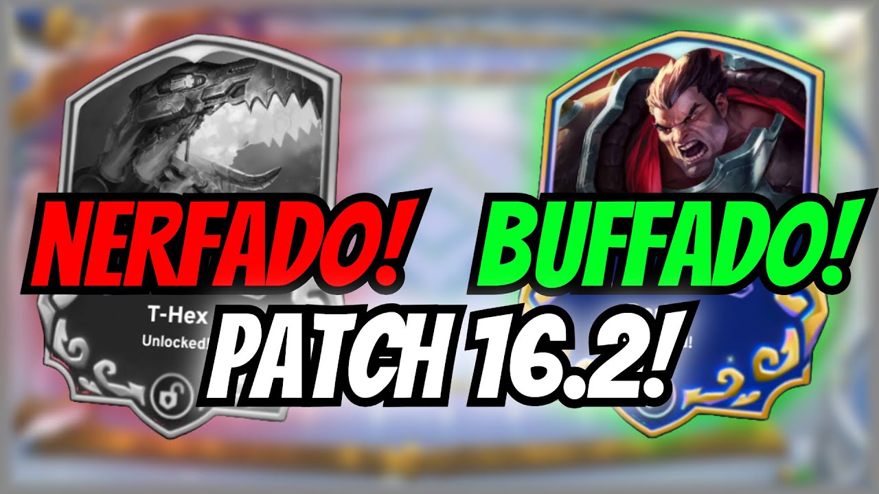 PATCH 16.2 TFT: Buffs, Nerfs e as COMPS QUE VÃO DOMINAR o Meta!