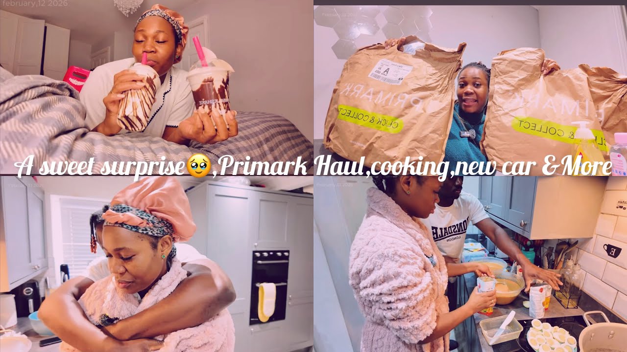 We Had a Fight… Then He Surprised Me 🥺 | Primark Haul + New Car Vlog