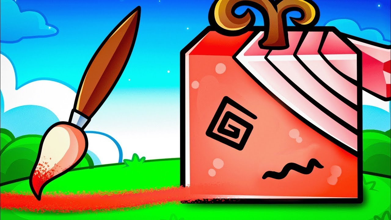 Escogemos la Fruta por su COLOR en Blox Fruits