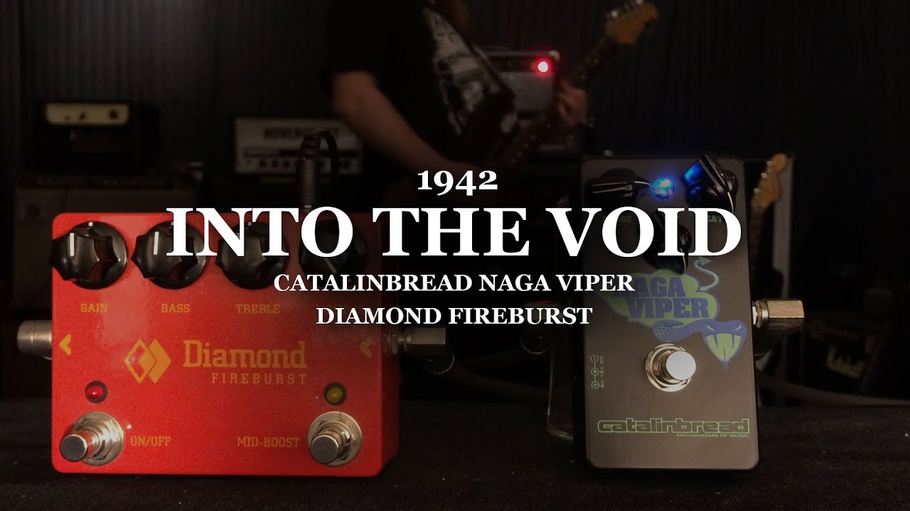 Into The Void - Black Sabbath cover, Catalinbread Naga Viper, Diamond Fireburst, Traynor YBA-1