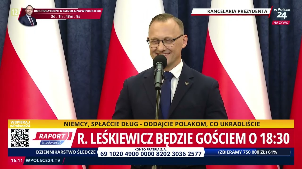 Prezydent Nawrocki zastosował prawo łaski!