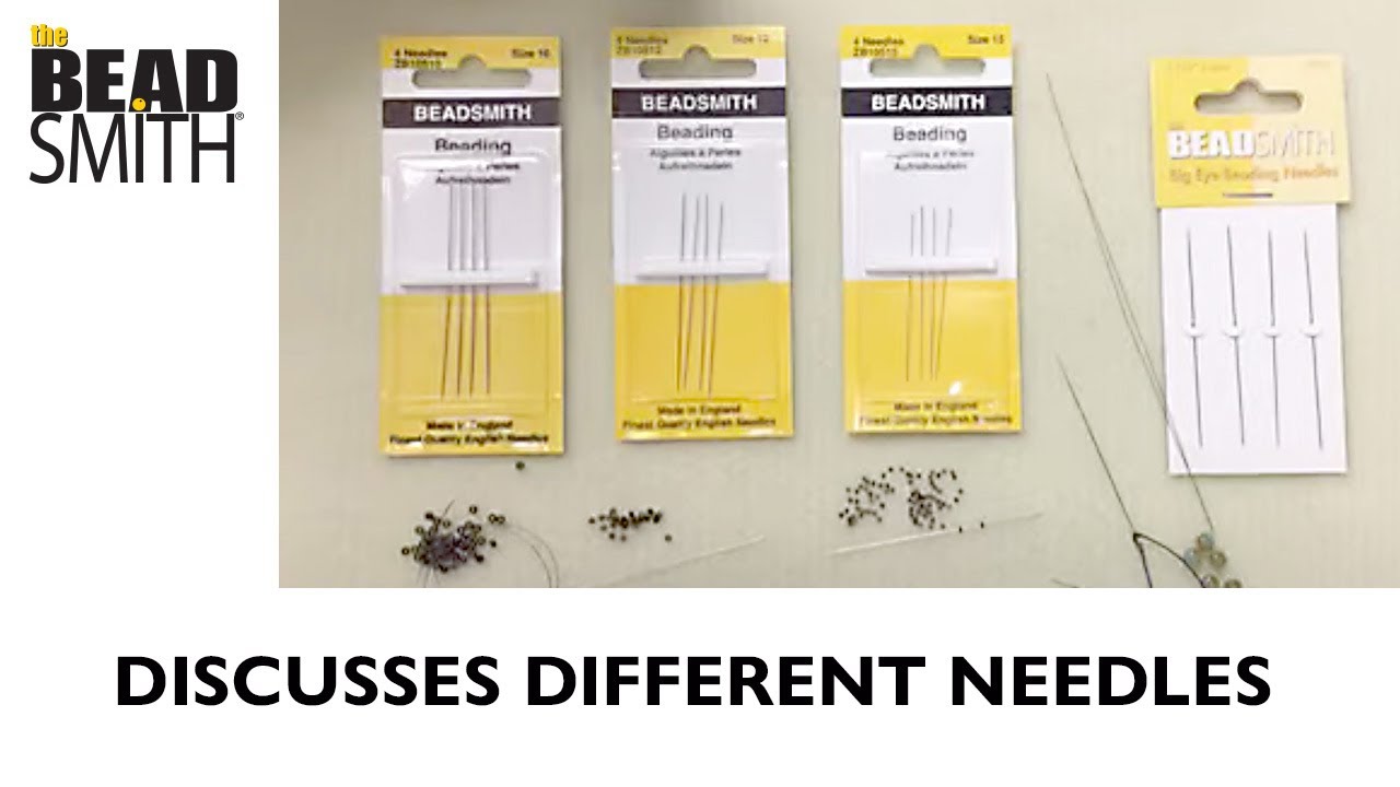 BeadSmith Live! Leslie Discusses Needles
