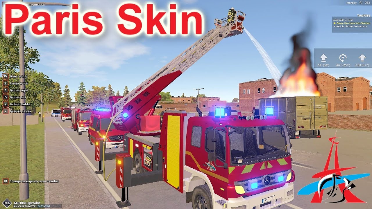 Emergency Call 112 – Paris Fire Brigade Gameplay! 4K