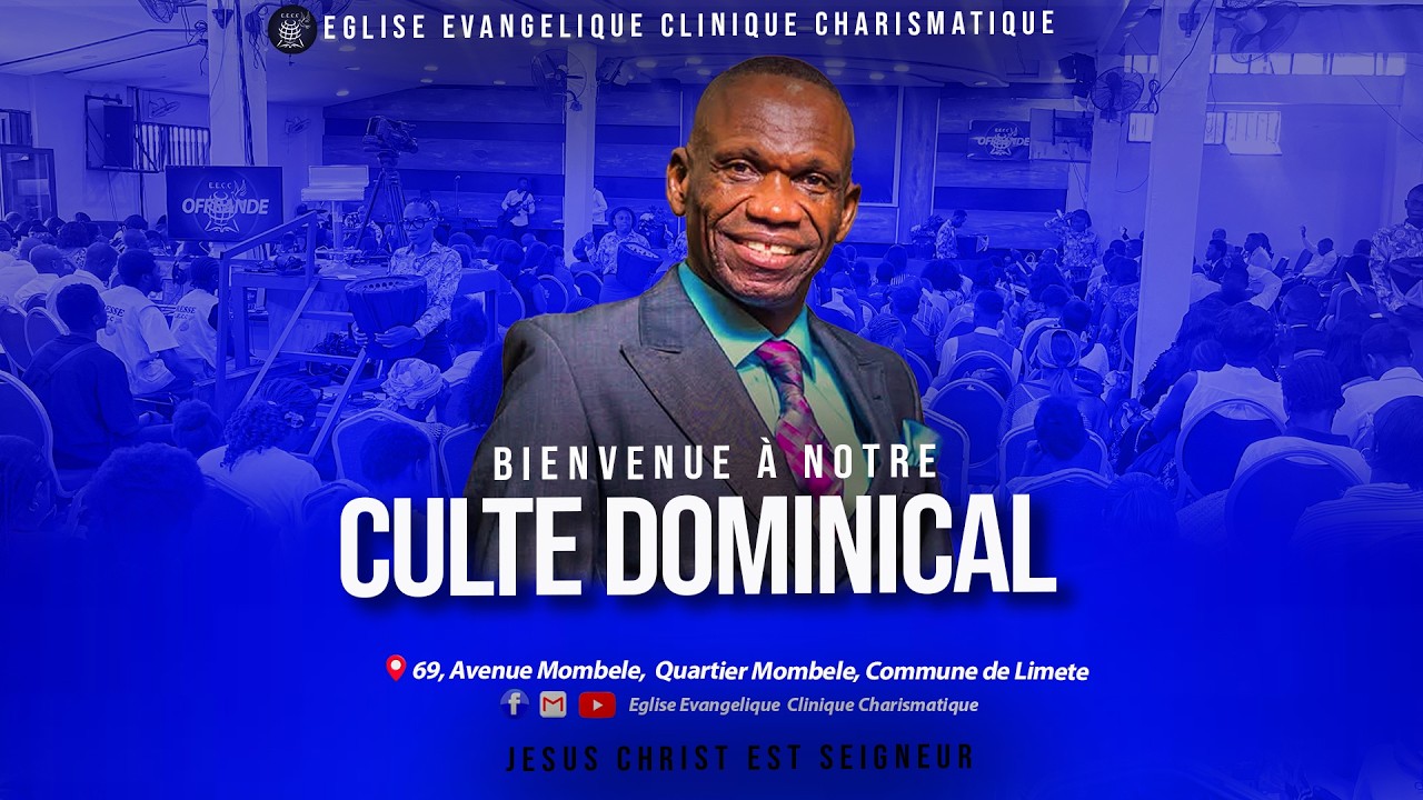 CULTE DOMINICAL DU 15 FEVRIER 2026 , ORATEUR ; PASTEUR ISIDORE NSUMBU