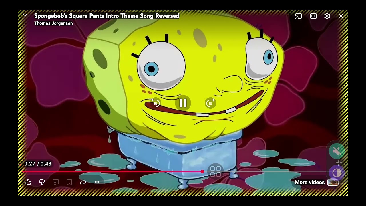 I corrupted spongebob squarepants theme song 