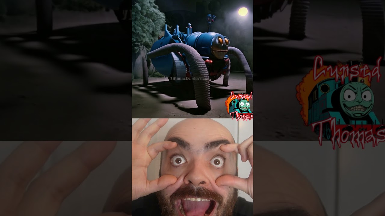 SPIDER Thomas Train Monster - Scary Cursed Thomas The Train Tank Engine SPIDER EXE