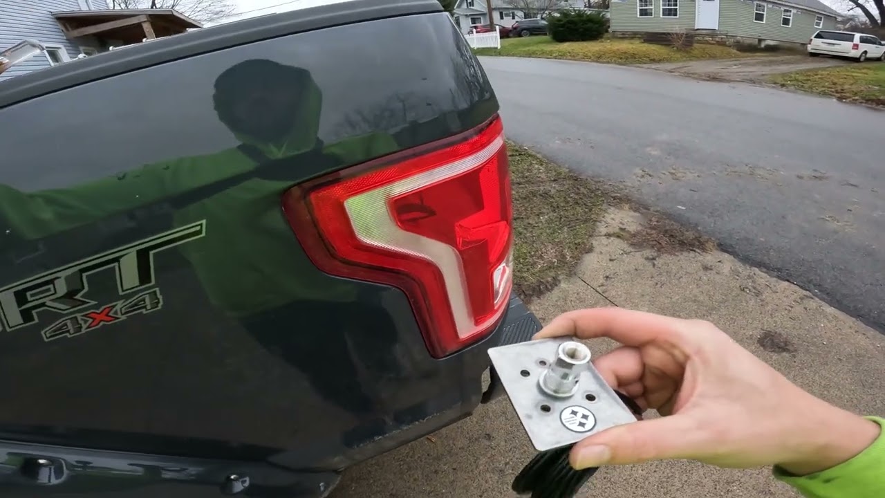 Stake Pocket Ham /CB Antenna Mount install on 15-18 Ford F-150