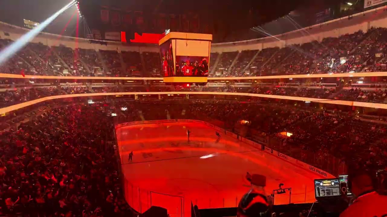 Anaheim Ducks intro vs Blackhawks 3/1/2025