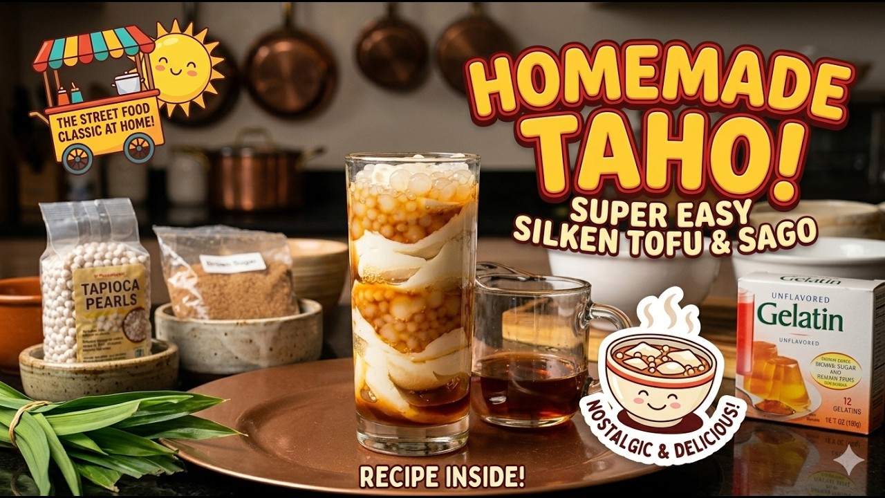 How to Make (Taho) Silken Tofu at Home