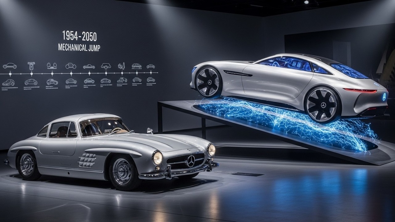 Mercedes-Benz (1954-2050): The Mechanical Jump to Every Next Model