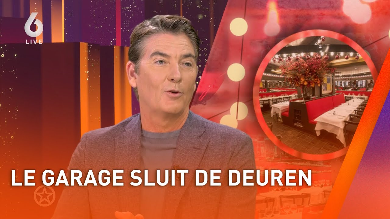 Restaurant Le Garage van wijlen Joop Braakhekke failliet | SHOWNIEUWS