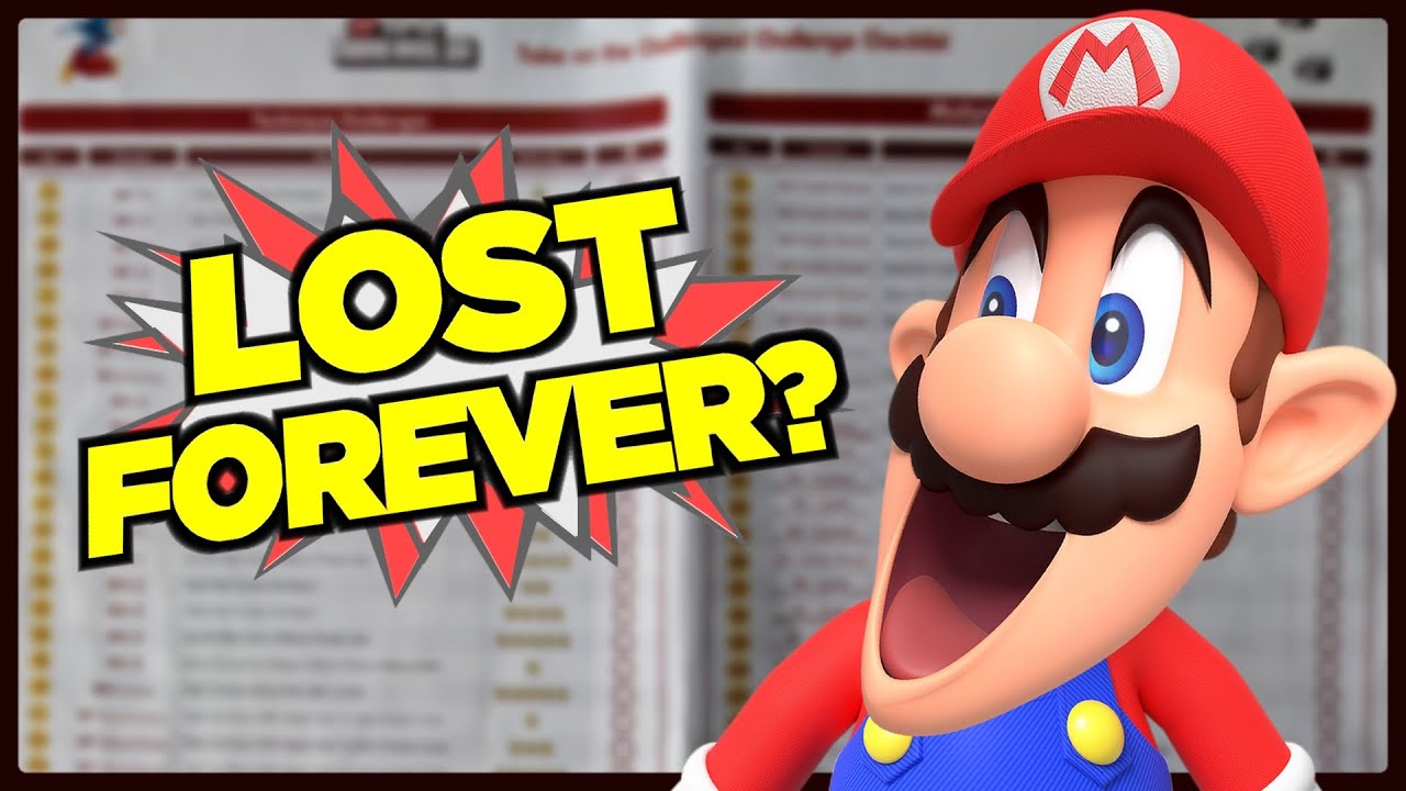 I tried beating The LOST CHALLENGES from New Super Mario Bros. Wii