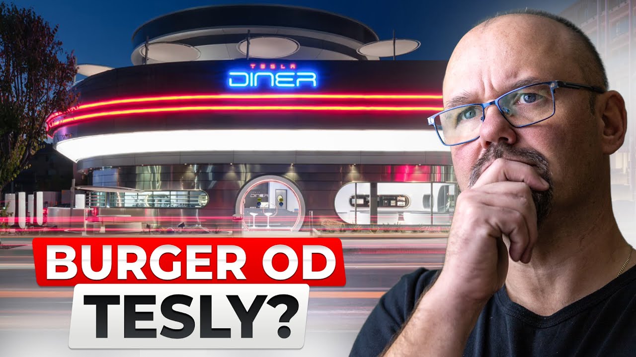 Tesla Diner: Objednáte si jídlo, nabijete EV a zhlédnete Star Trek | BACINA.TV
