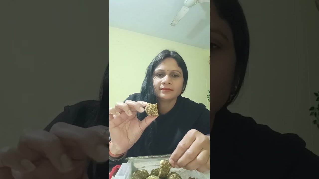 ठंडी स्पेशल अलसी/तीसी का लडडू बनाया