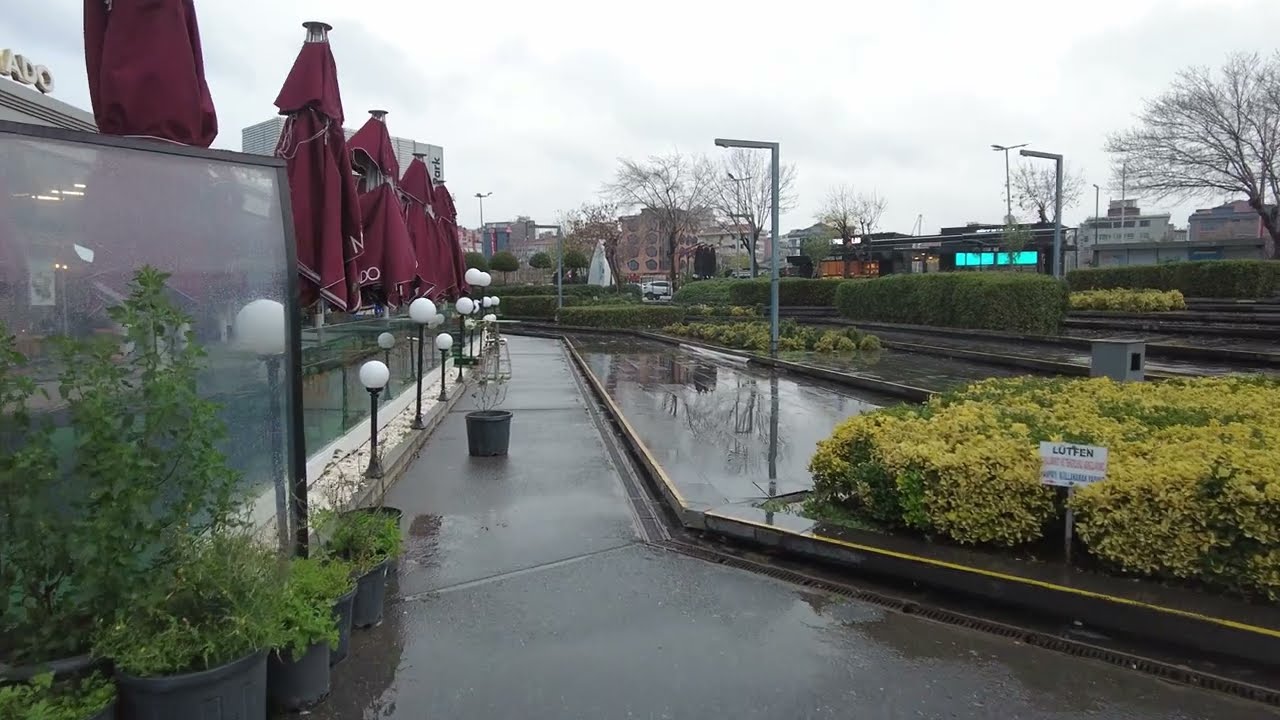 Istanbul Walking Tour - Ataköy Coast (Near Marina) - Seaside Promenade 4K