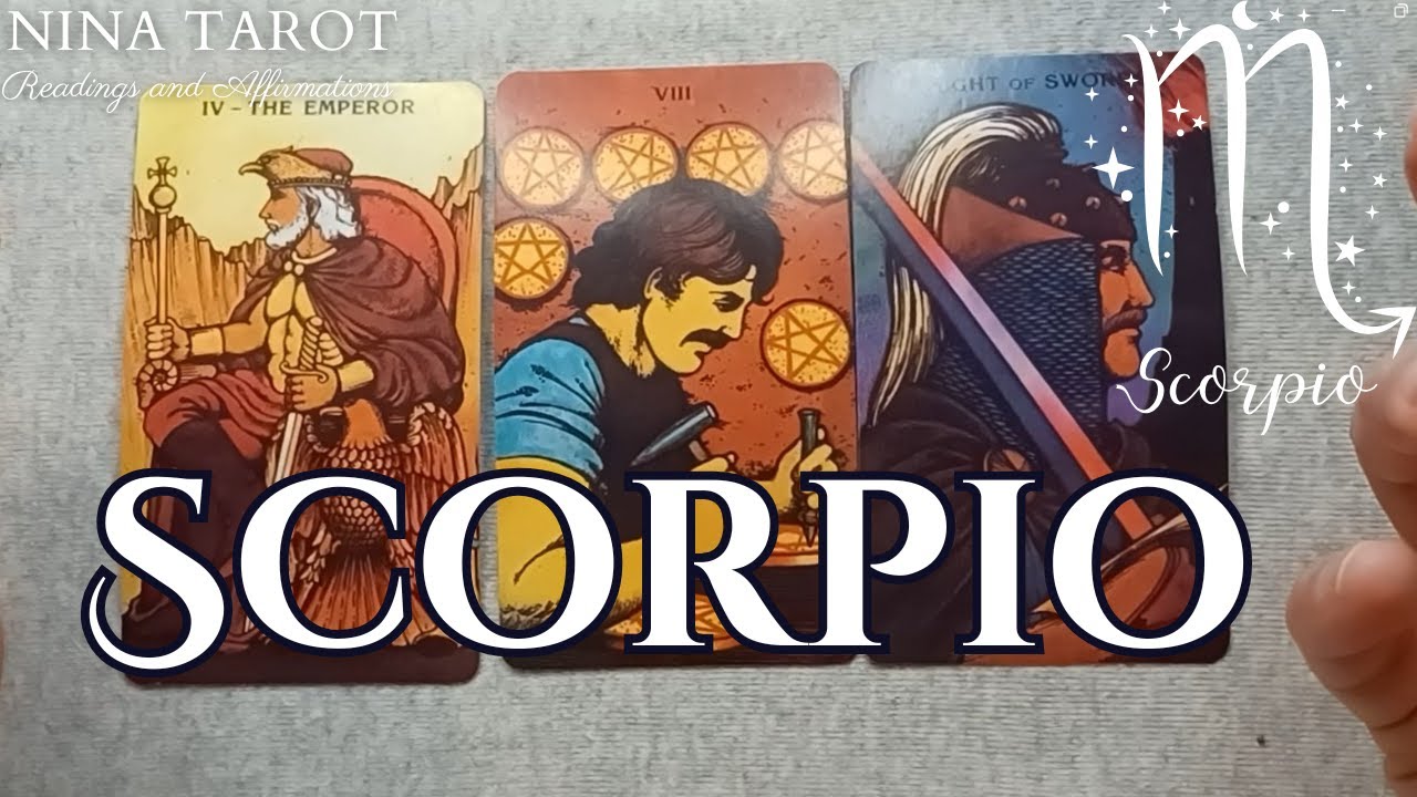 Scorpio Tarot🌟Taking Control and Leading the Way🌟Working on Yourself and Releasing Inner Fears