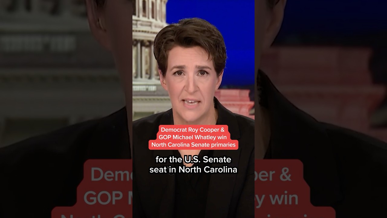 Democrat Roy Cooper & GOP Michael Whatley win North Carolina Senate primaries
