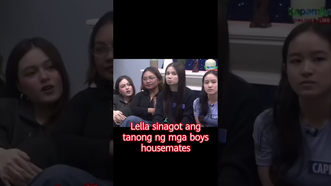Lella sinagot ang mga tanong ng mga boys housemates 