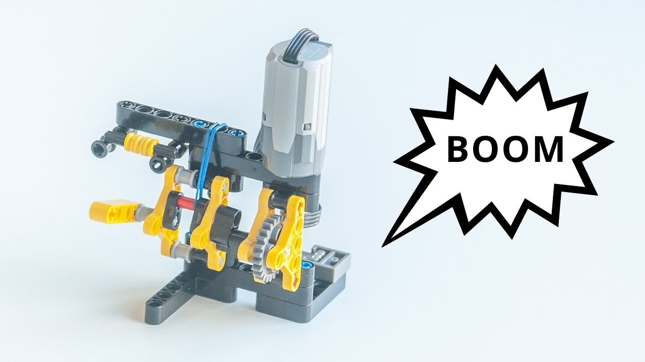 LEGO Technic Tutorial: Catapult | Самоделка из Лего Техник: катапульта