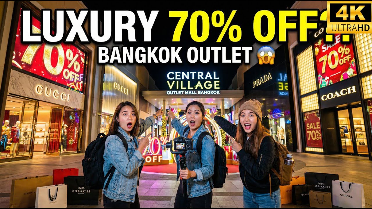 Bangkok’s BIGGEST Luxury Sale?! I’m Shook 😱 Central Village Outlet