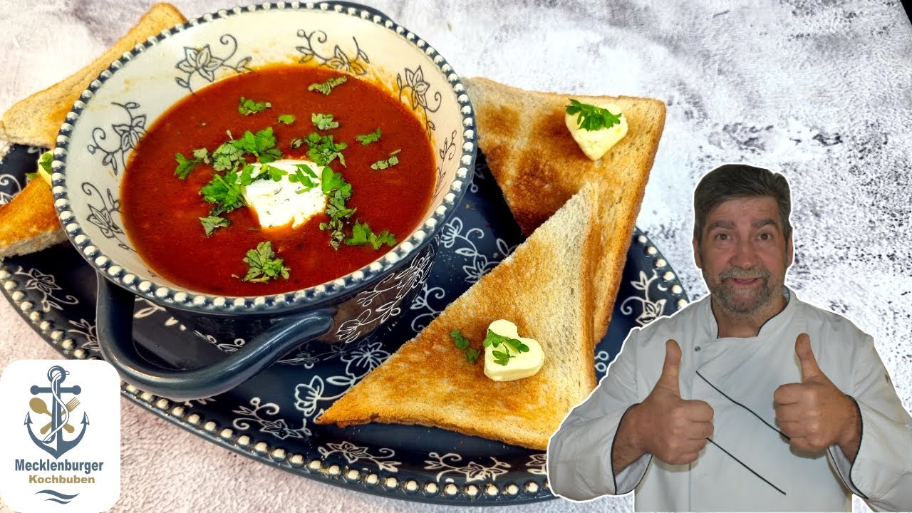 Das Tomatierte H&auml;hnchenherzen Suppe Rezept (Herzhaft & Nahrhaft)