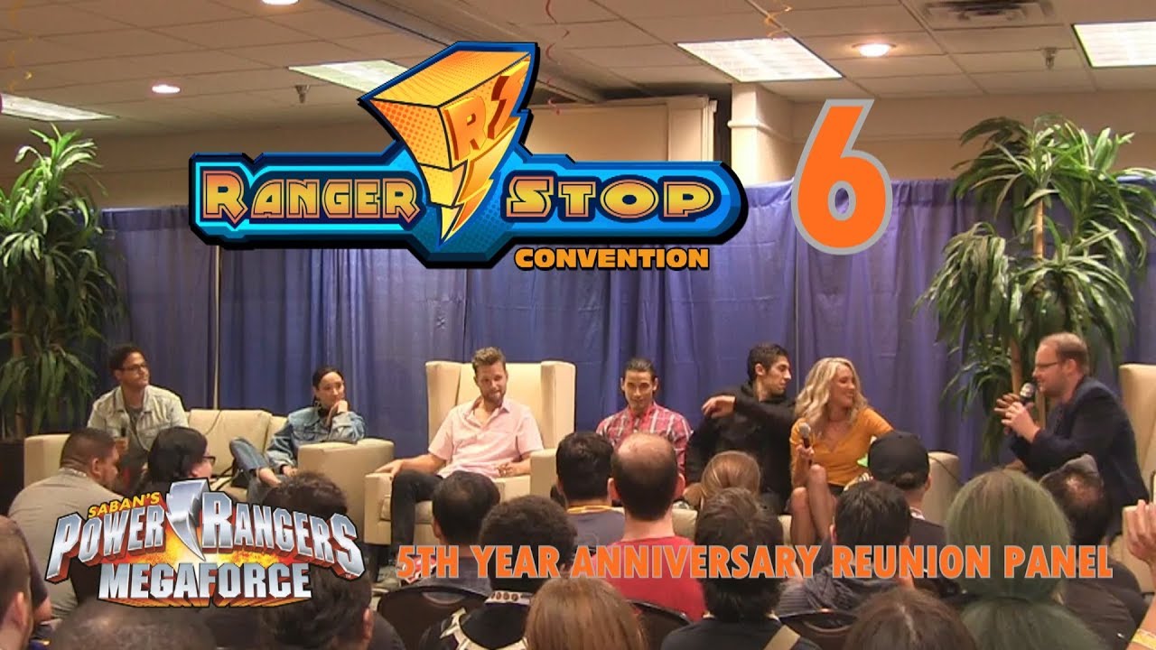 Power Rangers: Megaforce 5th Anniversary Reunion Panel - RangerStop 6