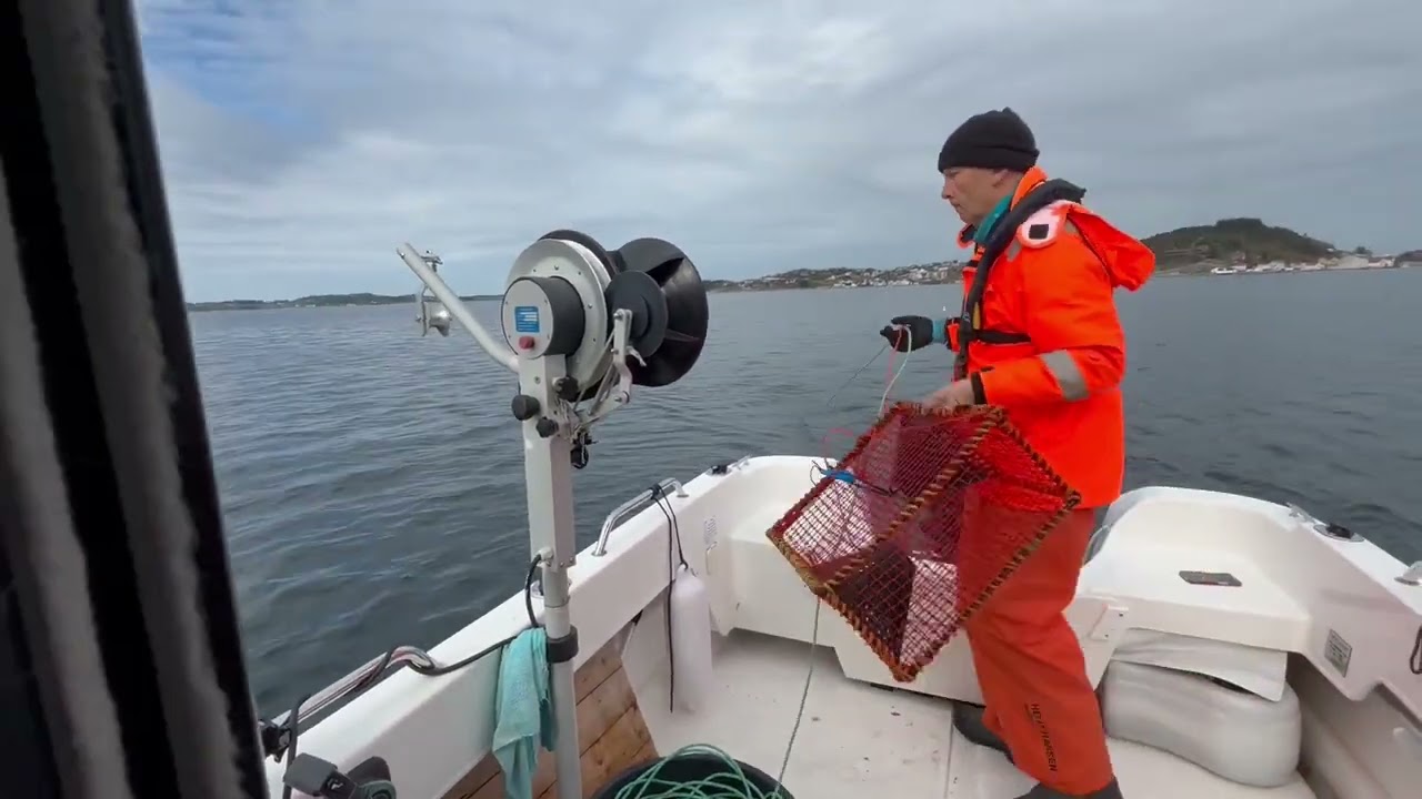 Krepsefiske med Smartliner 21 Fisher