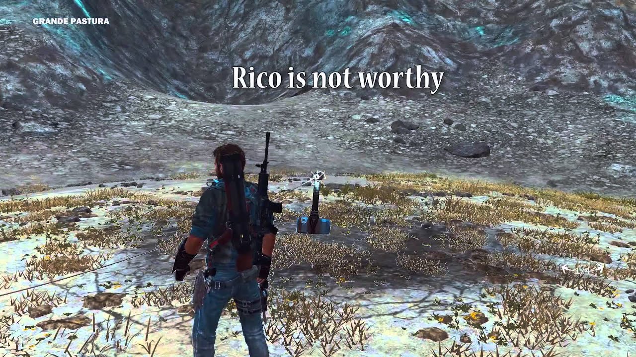 Just Cause 3 Easter Egg - Thors hammer & Buster sword