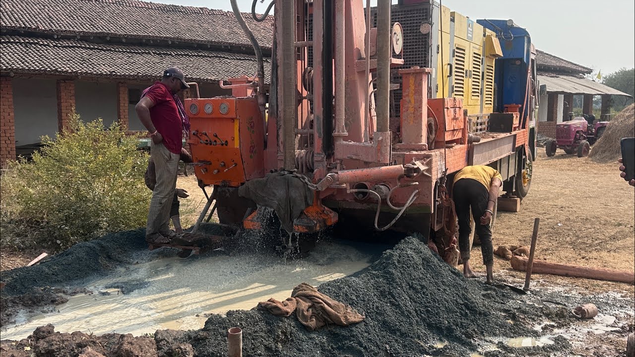 Guru Tubewell World is live Borewell Drilling in Vikrampur