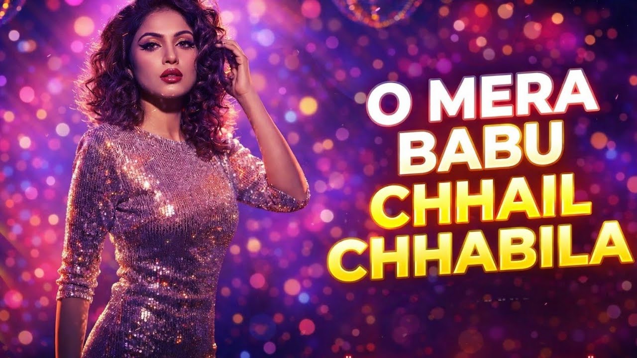 O Mera Babu Chhail Chhabila - 80s Disco Glam Remix | Female Jhankar Cover
