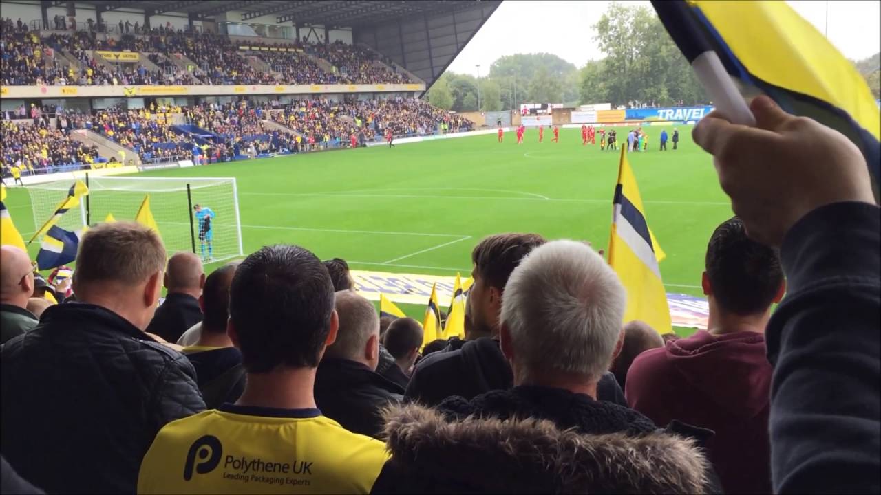OXFORD UNITED VS SWINDON TOWN 10/09/1016