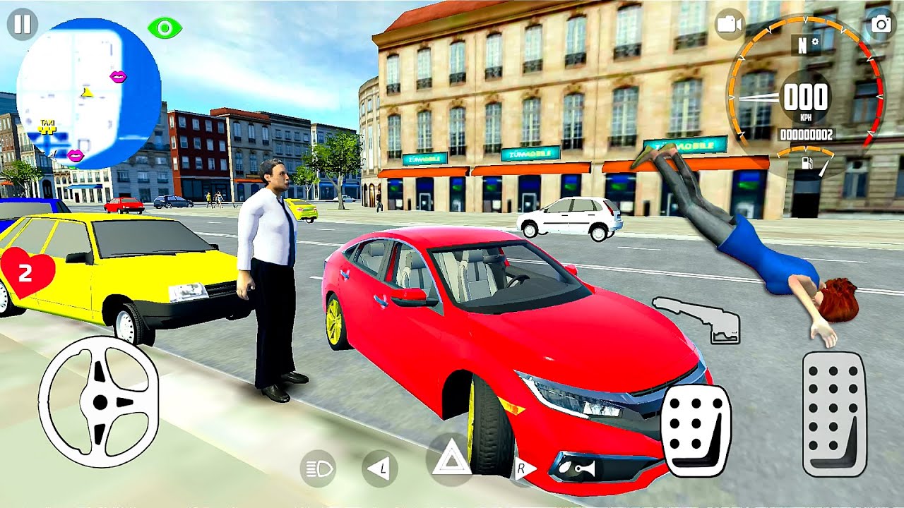 Car Simulator Civic - City Driving in Open World! Android gameplay