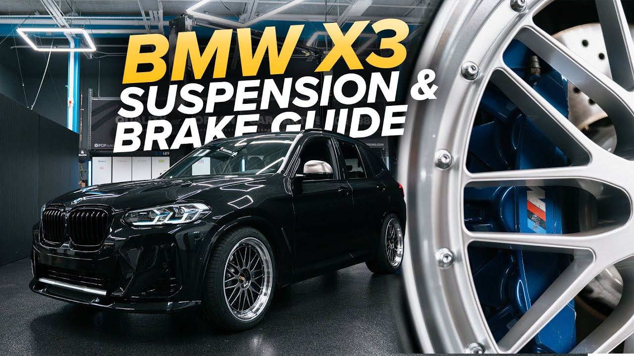 Руководство по подвеске и тормозам BMW X3 (BMW G01 X3, G02 X4 2018–2024 гг.) — всё, что вам нужно...
