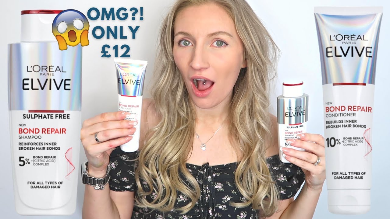 L'OREAL ELVIVE BOND REPAIR REVIEW | AFFORDABLE BOND REPAIR THAT WORKS 😱 *WOW - MUST WATCH*