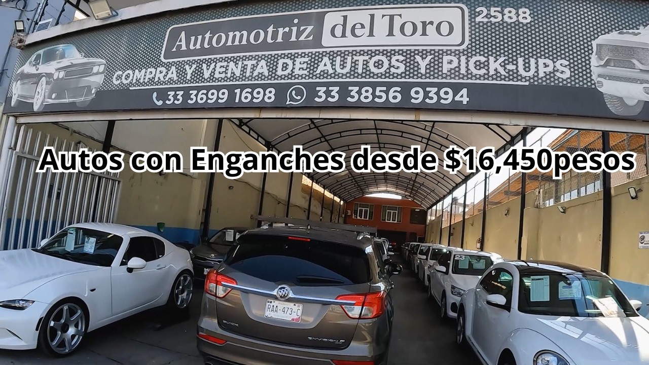 Automotriz del Toro Autos desde $16,450pesos de Enganche