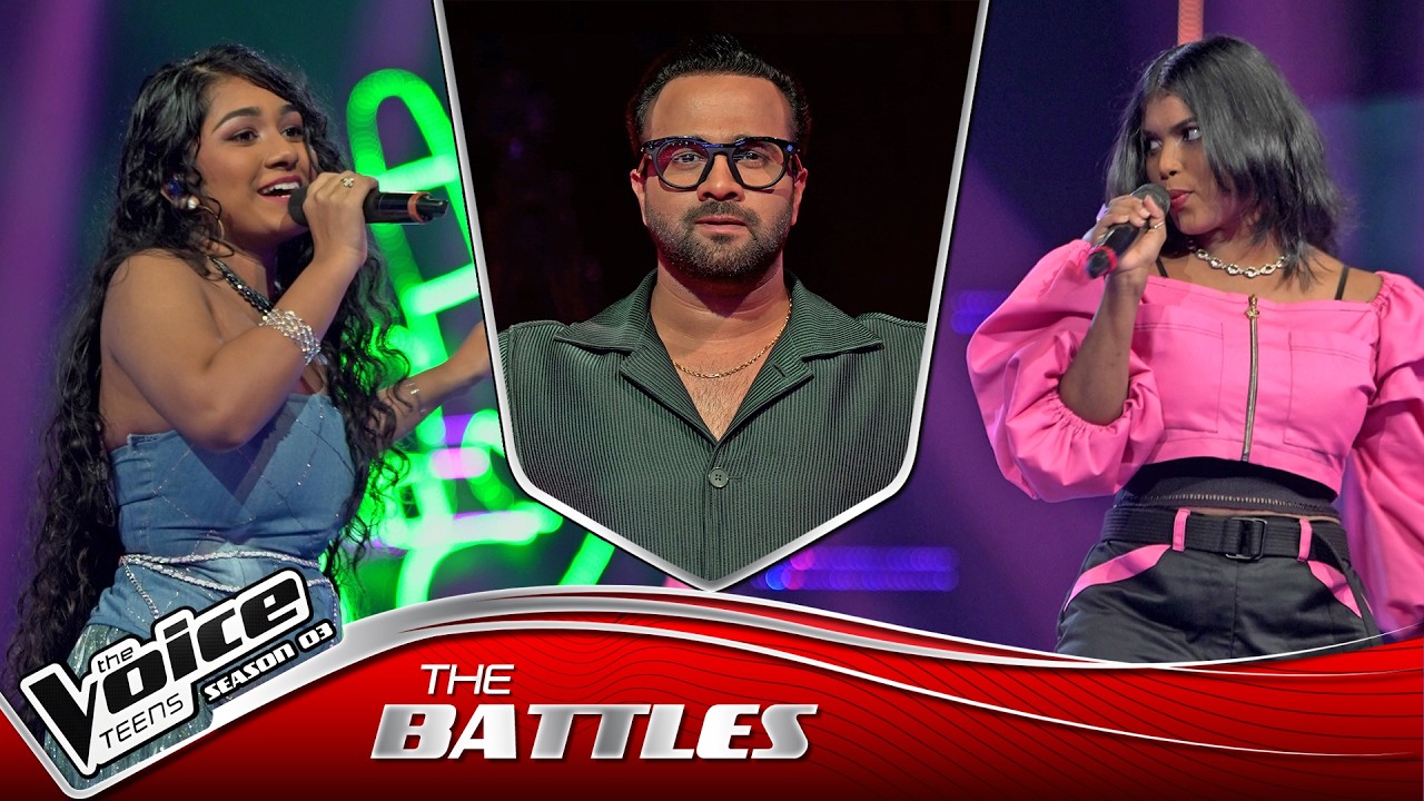 Venuri Vs Rashmi | Shaheena ( ෂහීනා ) | The Battles | The Voice Teens Sri Lanka S3
