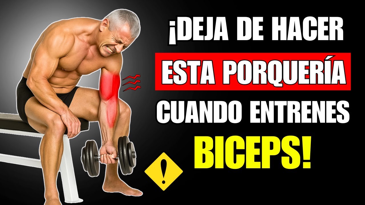 ⚠️ ¿Más de 40? NUNCA Hagas Estos 3 Ejercicios de Bíceps (Cámbialos por Estos Otros)