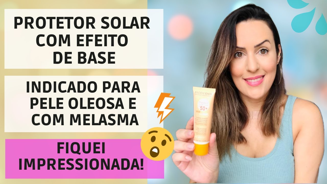 Melhor protetor solar para melasma? I Bioderma Photoderm Cover Touch 50+