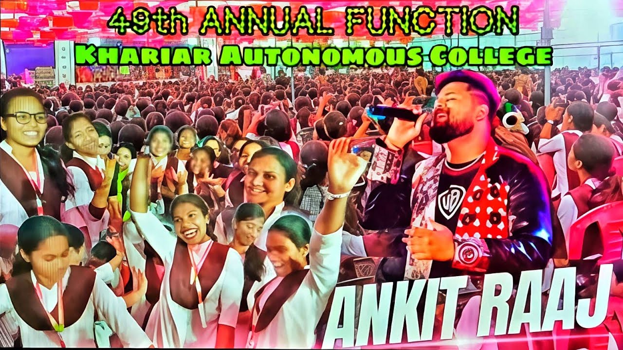 49th ANNUAL FUNCTION ✨😊 At Khariar Autonomous College Khariar 📍|@ANKITRAAJOFFICIAL  ⭐